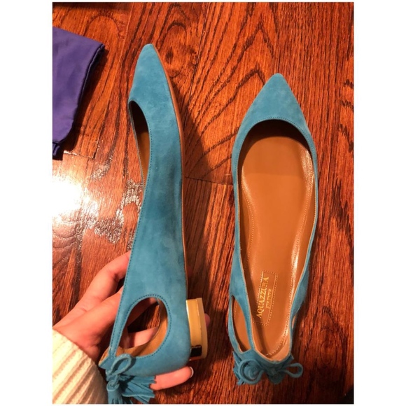 Aquazzura New W/ Tag 2017 Forever Marilyn Flats - Picture 4 of 8